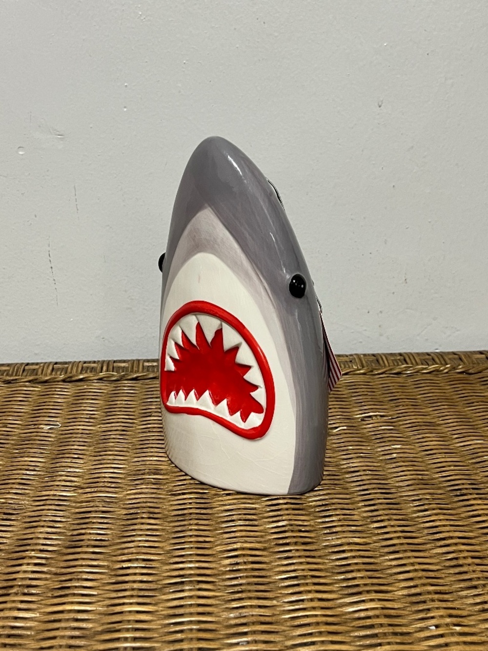 Hazel & Co Shark Coin Bank.  Open Box